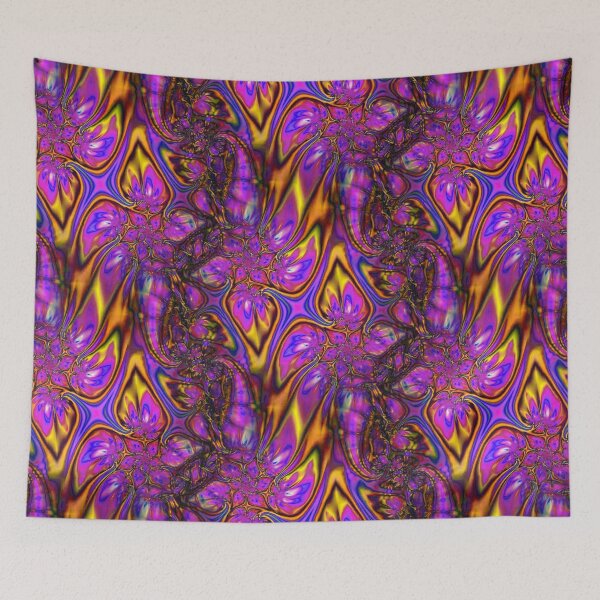 Item preview, Abstract Smudged Melting Fractal Flowers 15 designed and sold by SXW Designs.