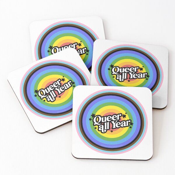 Item preview, Queer all Year Gay Pride   designed and sold by aimeetoons.