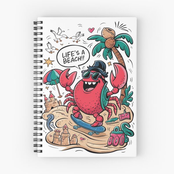 Aperçu de l'œuvre Life's a Beach - Stylish and Funny Design créée et vendue par BENMBARK.