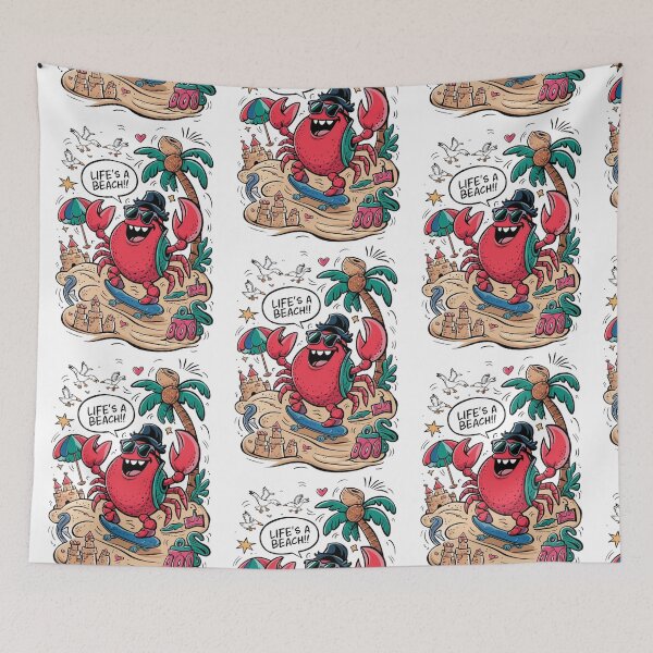 Item preview, Life's a Beach - Stylish and Funny Design designed and sold by BENMBARK.