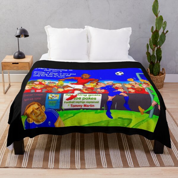 Item preview, He's Menacing in the Air - Funny Football/Soccer Sayings designed and sold by Wrexham-tees.