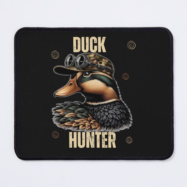 Item preview, Duck Hunter Camo Duck in Cap With Binoculars designed and sold by AlienOccupation.