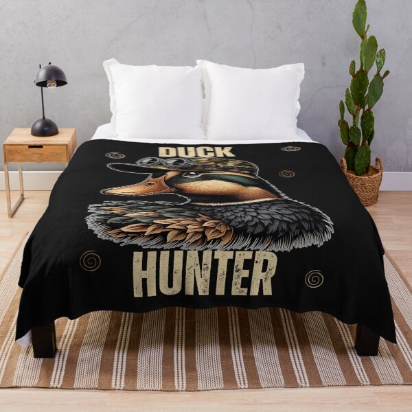 Item preview, Duck Hunter Camo Duck in Cap With Binoculars designed and sold by AlienOccupation.
