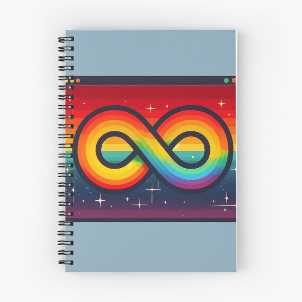 Item preview, Rainbow Infinity Window designed and sold by Vkinsify.