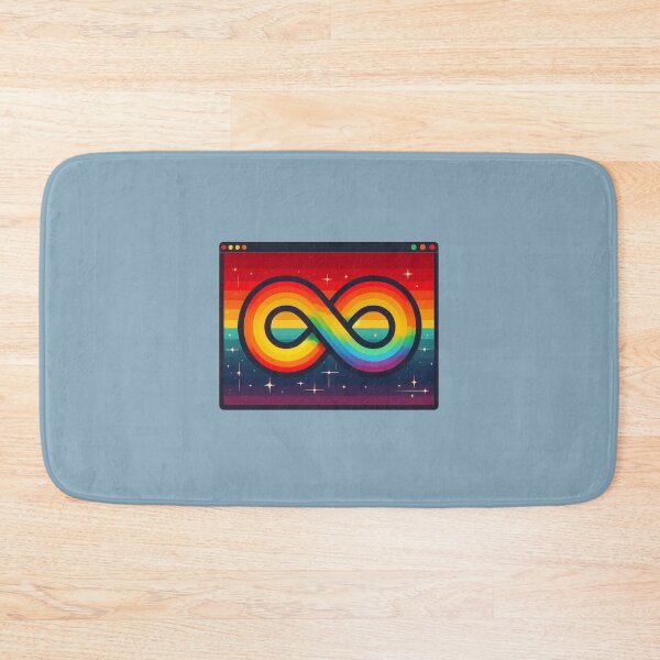 Item preview, Rainbow Infinity Window designed and sold by Vkinsify.