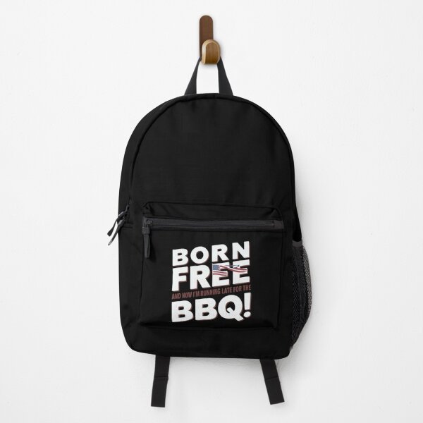 Item preview, Born Free And Now I'm Running Late For The Barbeque designed and sold by decorwonders.