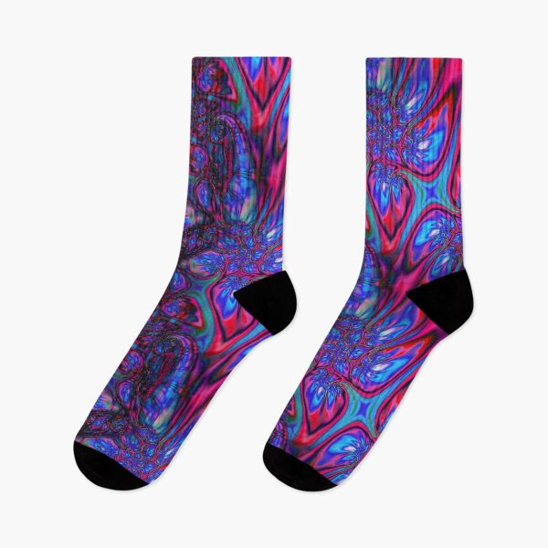 Item preview, Abstract Smudged Melting Fractal Flowers 16 designed and sold by SXW Designs.
