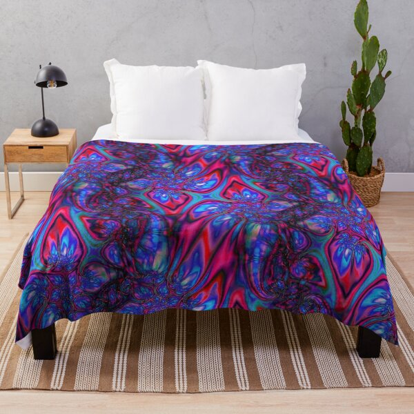 Item preview, Abstract Smudged Melting Fractal Flowers 16 designed and sold by SXW Designs.
