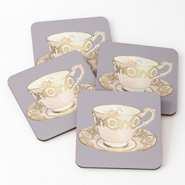 Item preview, Floral Tea Cup designed and sold by milagrosmakes.