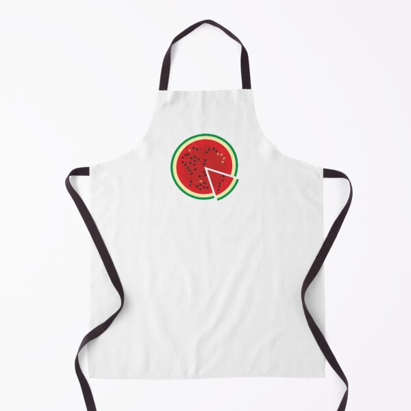 Item preview, Round watermelon slice (Naive art) designed and sold by Aceofspace3000.