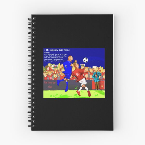 Item preview, It's Squeaky Bum Time - Funny Football/Soccer Sayings designed and sold by Wrexham-tees.