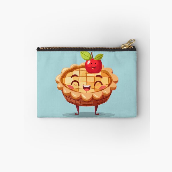 Item preview, Cute Apple Pie on Blue Background designed and sold by SpoonToonCnt.