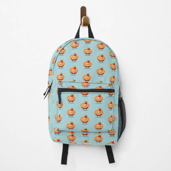 Item preview, Cute Apple Pie on Blue Background designed and sold by SpoonToonCnt.