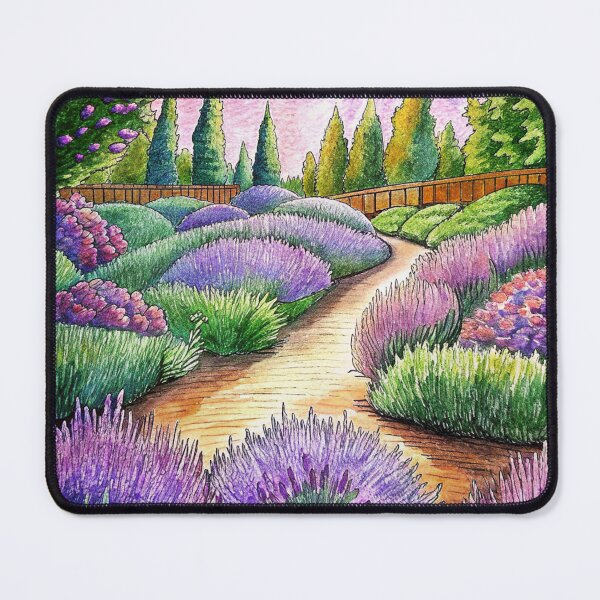 Item preview, Lavender Flower Garden designed and sold by GraphicsClub.