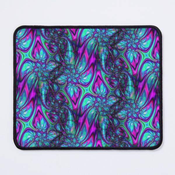 Item preview, Abstract Smudged Melting Fractal Flowers 17 designed and sold by SXW Designs.