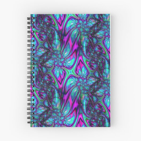 Item preview, Abstract Smudged Melting Fractal Flowers 17 designed and sold by SXW Designs.