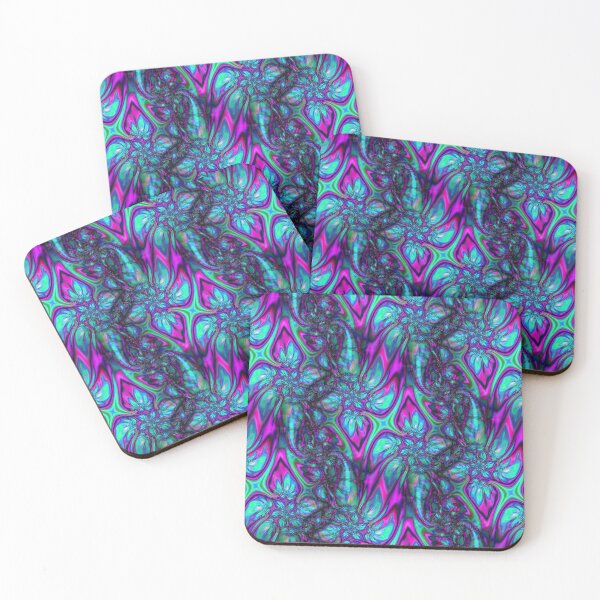 Item preview, Abstract Smudged Melting Fractal Flowers 17 designed and sold by SXW Designs.