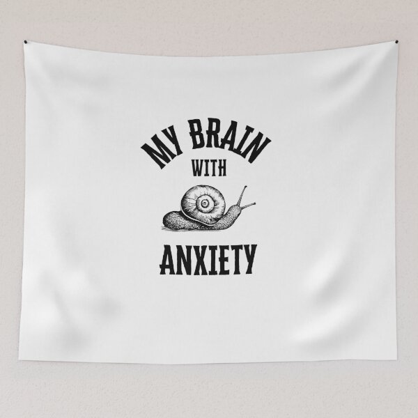Item preview, My Brain With Anxiety designed and sold by UnknownEnt.