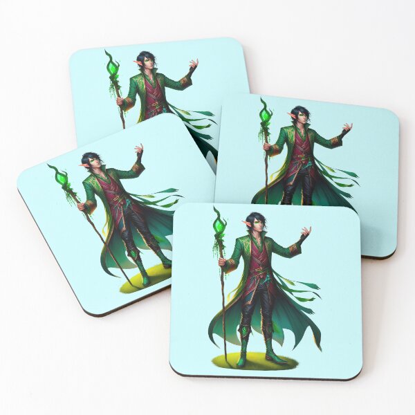Item preview, The Elf Wizard of the Enchanted Forest Realm - Elf Design designed and sold by Second Draft Visuals.