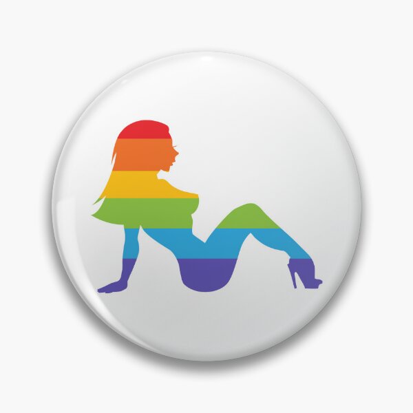 Item preview, Mudflap Girl Pride Remix designed and sold by aimeetoons.