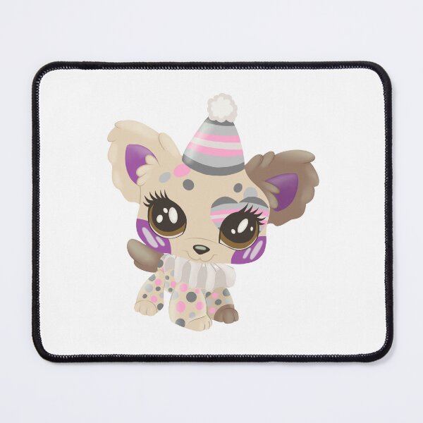 Item preview, demigirl pride littlest pet shop clown puppy designed and sold by oxxxenfree.