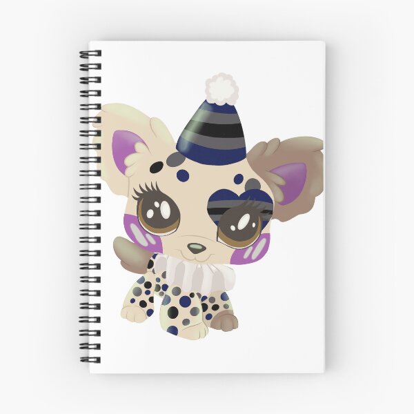 Item preview, gendervoid pride littlest pet shop clown puppy designed and sold by oxxxenfree.