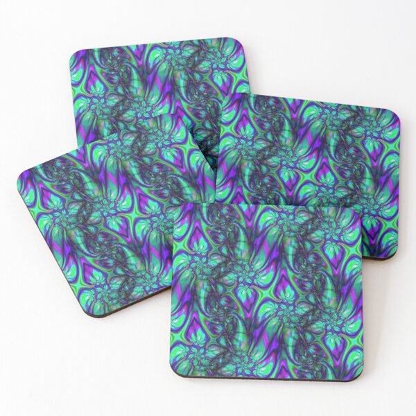 Item preview, Abstract Smudged Melting Fractal Flowers 18 designed and sold by SXW Designs.