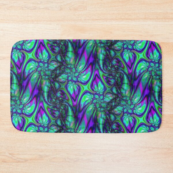 Item preview, Abstract Smudged Melting Fractal Flowers 18 designed and sold by SXW Designs.