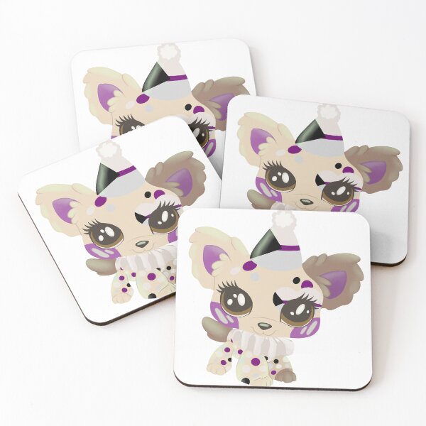 Item preview, demisexual pride littlest pet shop clown puppy designed and sold by oxxxenfree.