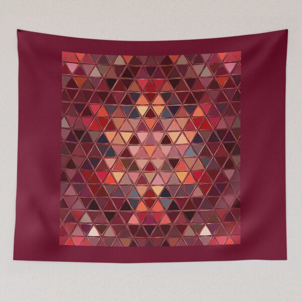Item preview, RED TRIANGLES designed and sold by MargoGallery.