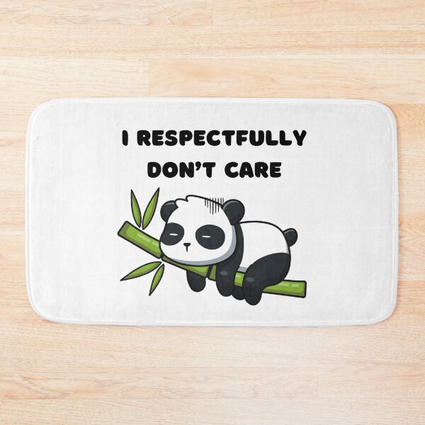 Item preview, I Respectfully Don't Care Panda designed and sold by love-em.