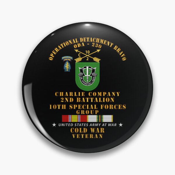 Item preview, Army - ODB 230 - C Co, 2nd Bn 10th SFG w COLD SVC designed and sold by Military Insignia Products.