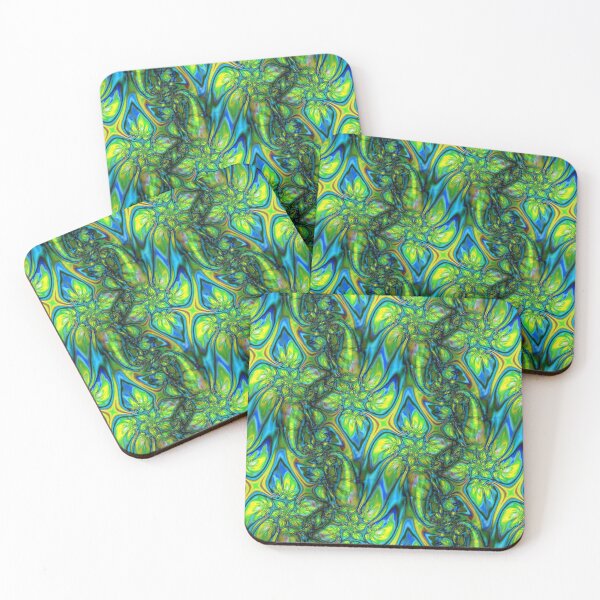 Item preview, Abstract Smudged Melting Fractal Flowers 19 designed and sold by SXW Designs.