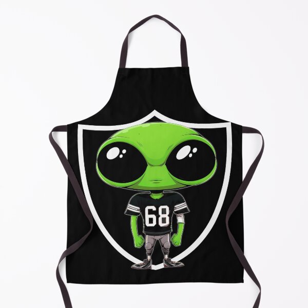 Item preview,  Alien wearing 68 Raider jersey designed and sold by My Team Designs.