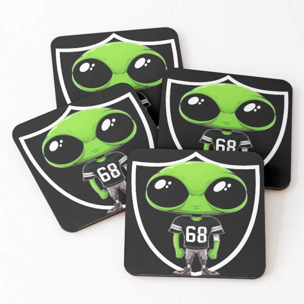 Item preview, Alien con camiseta 68 Raider designed and sold by My Team Designs.