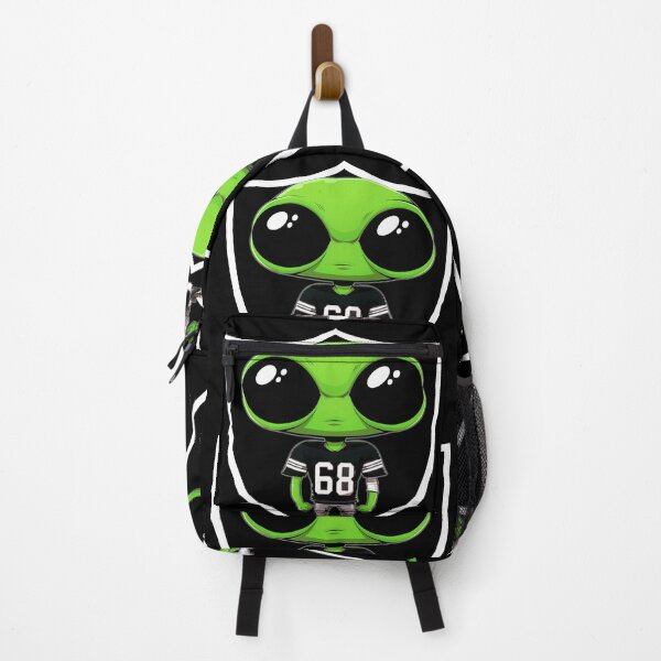 Item preview,  Alien wearing 68 Raider jersey designed and sold by My Team Designs.