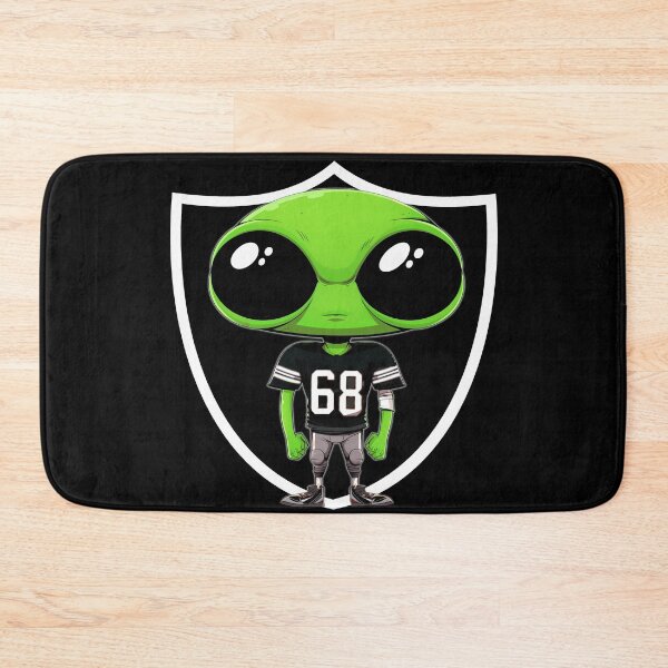 Item preview,  Alien wearing 68 Raider jersey designed and sold by My Team Designs.