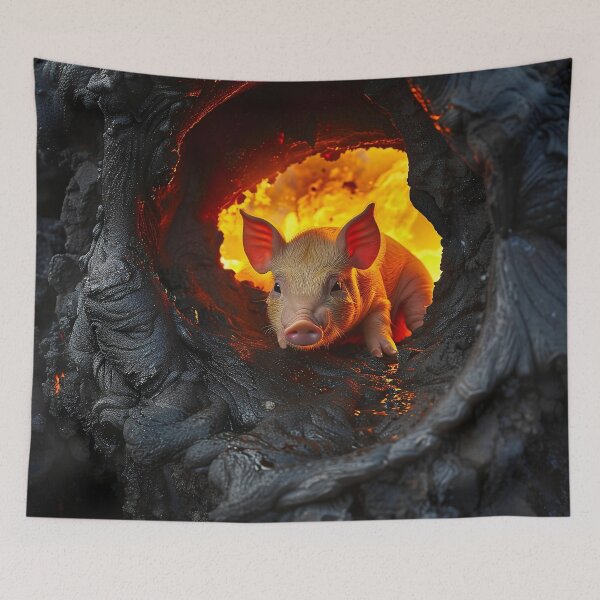 Item preview, Bacon in the Inferno designed and sold by Brendon987.