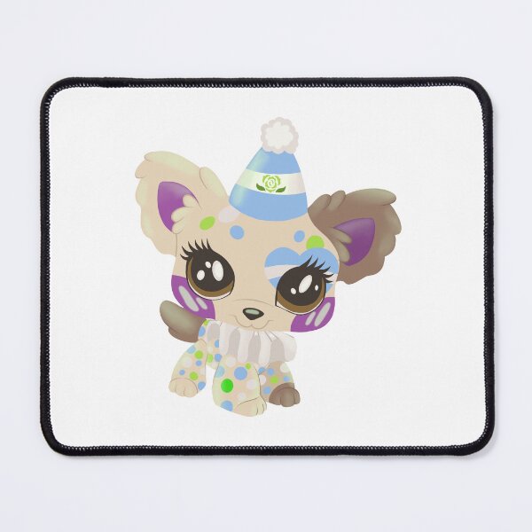 Item preview, achillean pride littlest pet shop clown puppy designed and sold by oxxxenfree.