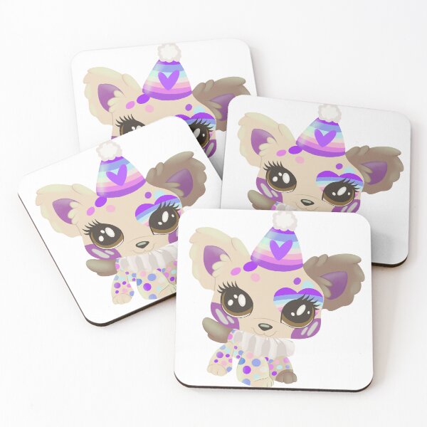 Item preview, t4t pride littlest pet shop clown puppy designed and sold by oxxxenfree.