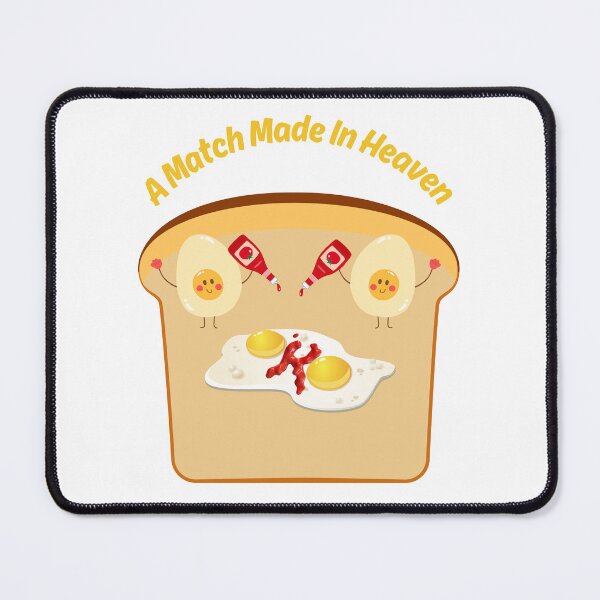 Item preview, A match made in heaven/ Ketchup on Eggs designed and sold by 2Cheesy4U.