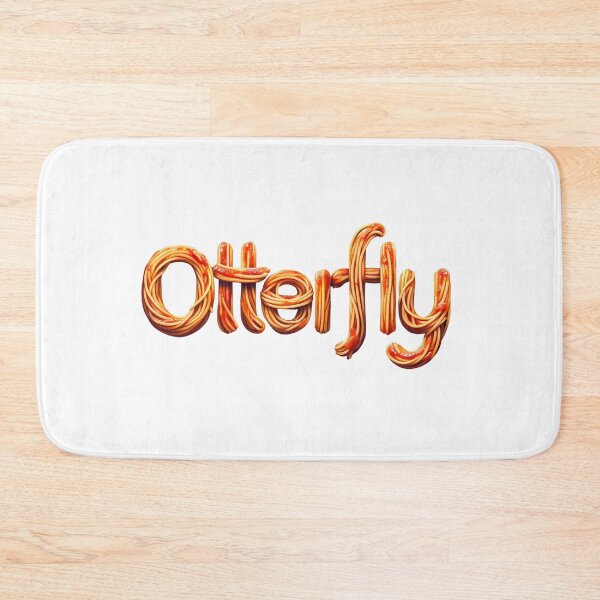 Item preview, Otterfly logo in spaghetti style designed and sold by OtterDesigns.