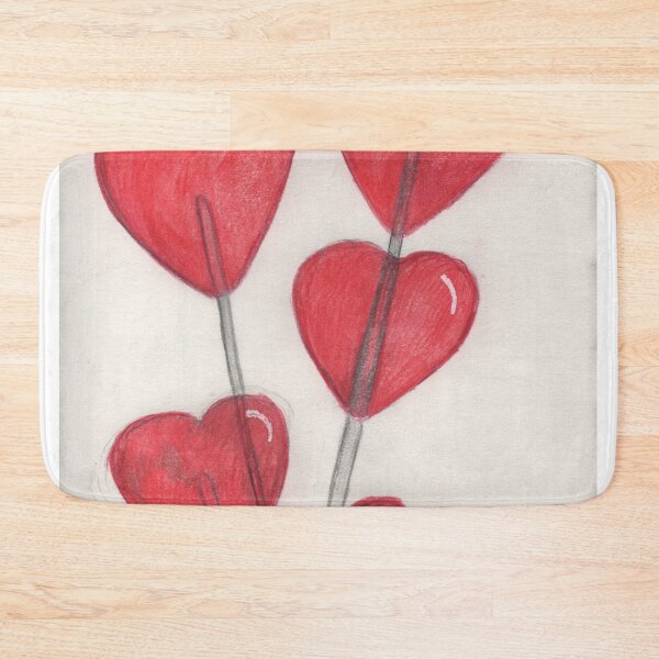 Item preview, Red love heart lollipops  designed and sold by Artbysarah23.
