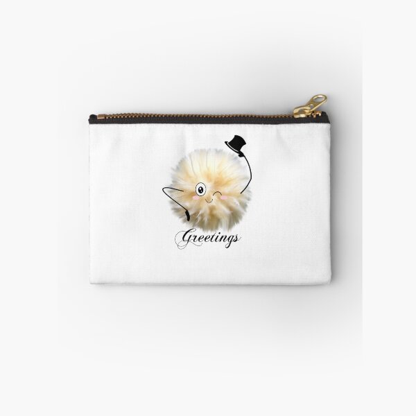 Item preview, "Greetings" Fluff ball designed and sold by CarolineArts.