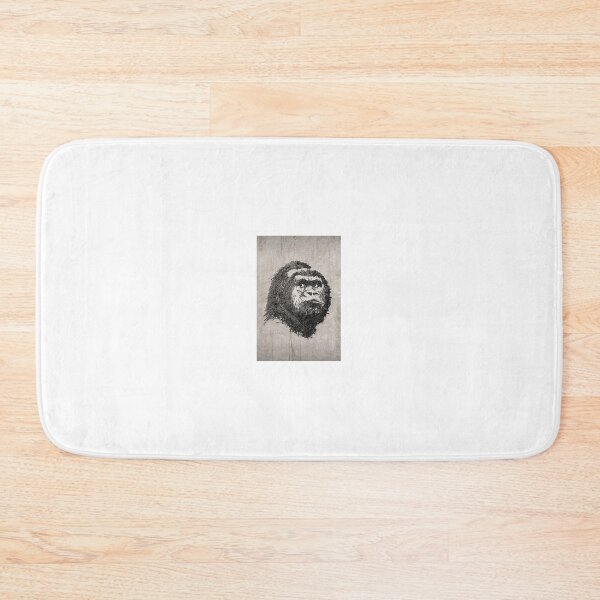 Item preview, Gorilla head photo design designed and sold by sadangry.