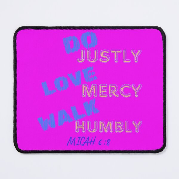 Item preview, Do justly, love mercy, walk humbly Micah 6:8 designed and sold by TNGOverall.