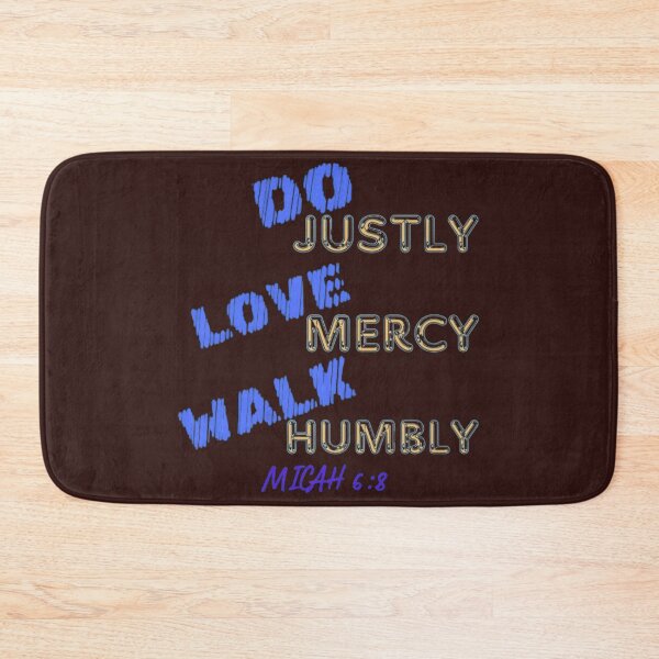 Item preview, Do justly, love mercy, walk humbly Micah 6:8 designed and sold by TNGOverall.
