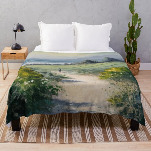 Item preview, Sereno camino costero en la campiña francesa designed and sold by CARRAANN.