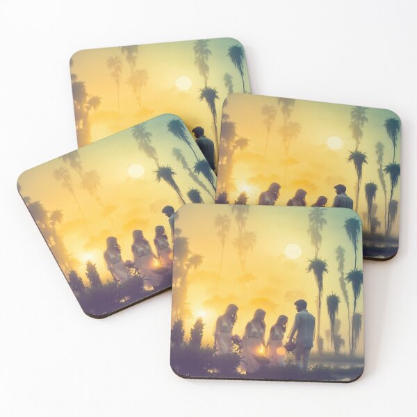 Item preview, Desert Twilight Gathering Sanctuary: An Oasis Moment, designed and sold by PanoramaPrints.