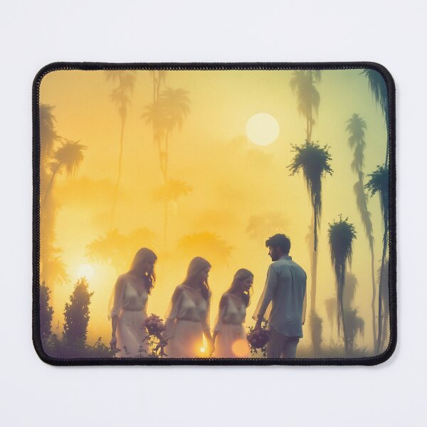 Item preview, Desert Twilight Gathering Sanctuary: An Oasis Moment, designed and sold by PanoramaPrints.